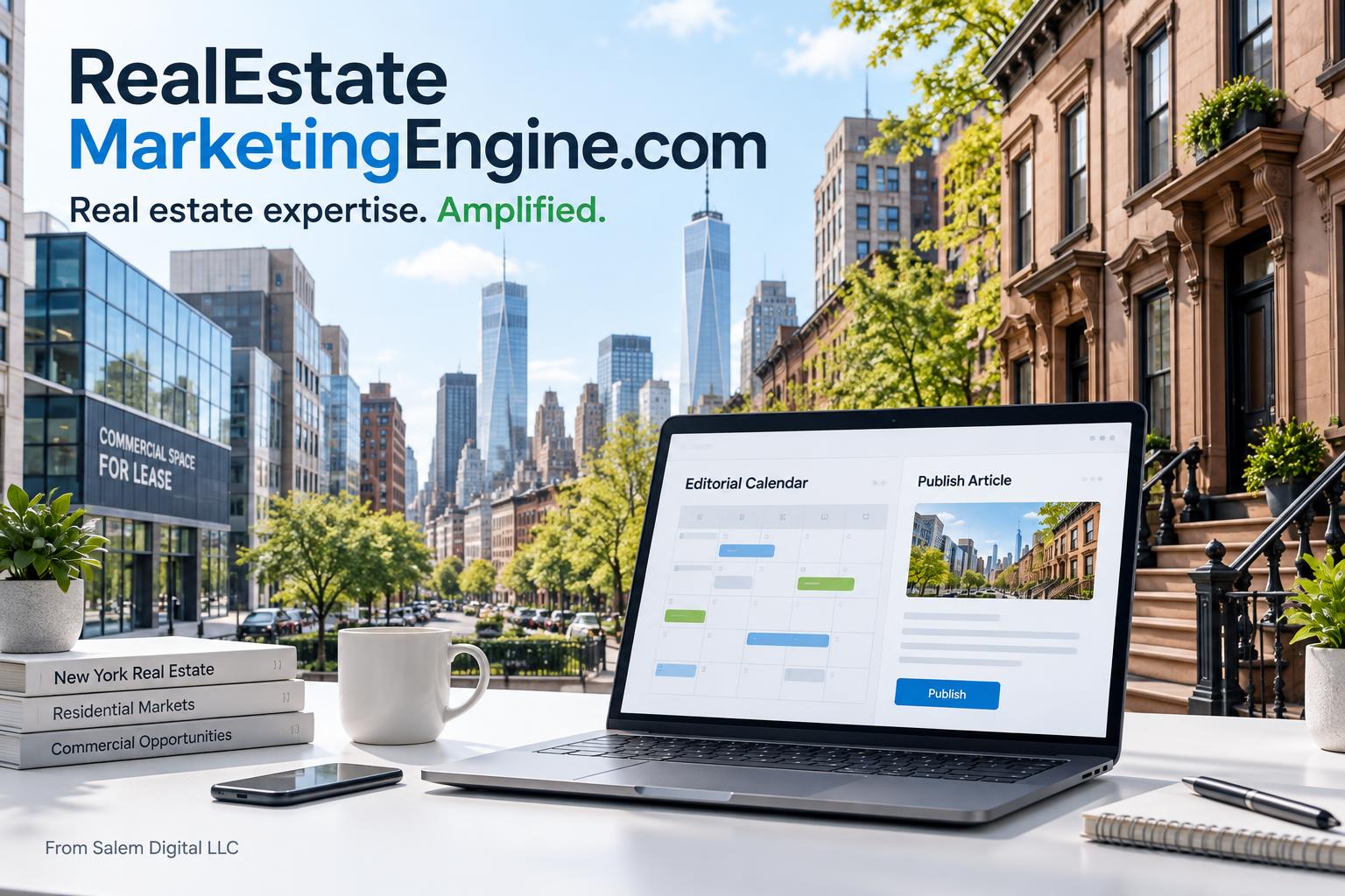 Salem Digital Launches RealEstateMarketingEngine.com to Help Real Estate Professionals Compete in the AI Marketing Era